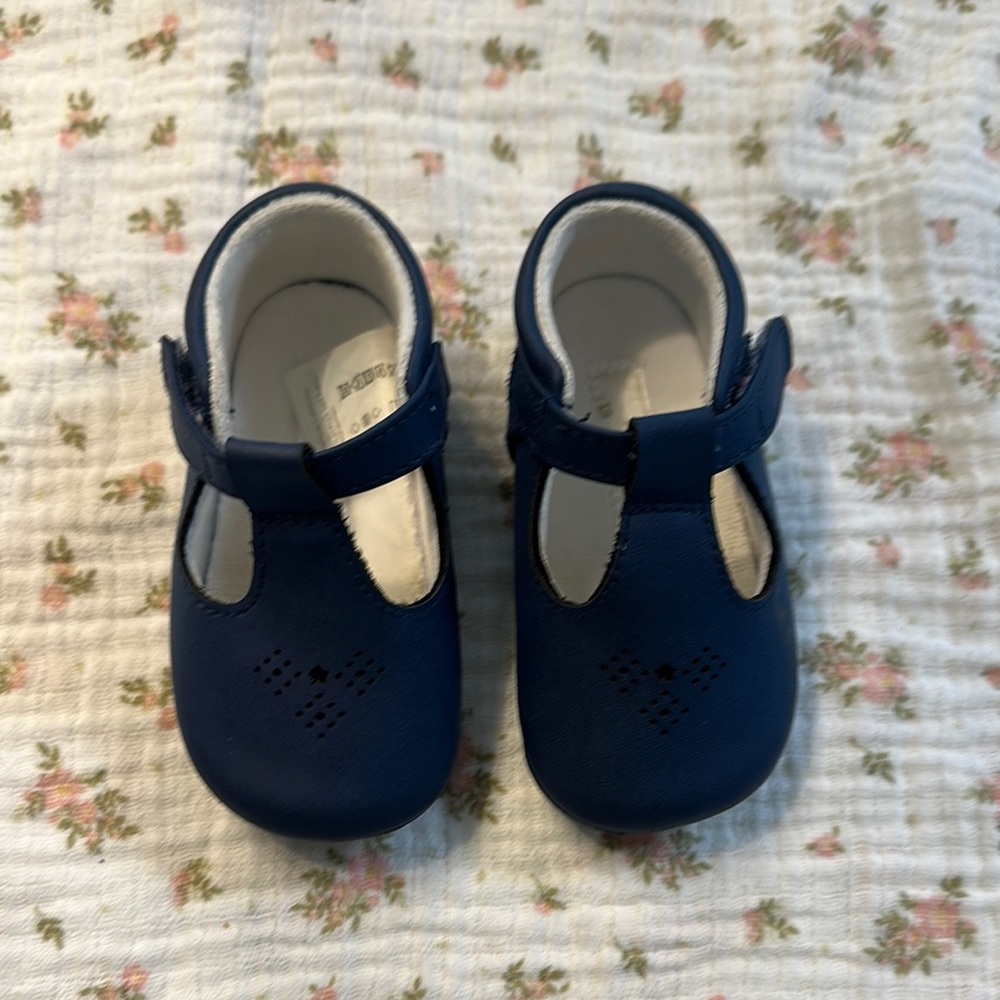 Classic Navy baby Shoes